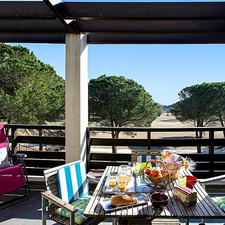 Vert Paradis - Vue Apaisante Sur Golf, Pins Parasols, 2E Etage - 80 M2 Dont Terrasse Avec Pergola, 2 Chambres, 3Et Iles, 3 Clim, Wifi - Piscine, Parking Et Park A Velos, Ascenseur - En Option Linge, Menage - Pistes Cyclables, Mer A Proximite سان سيبريان المظهر الخارجي الصورة